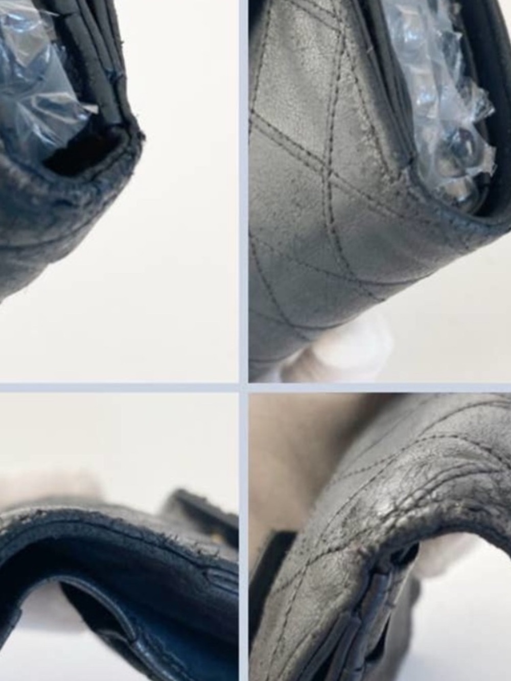 Chanel Black Lambskin Bifold Compact Snap Wallet - Picture 11 of 16